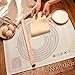 Oversized Silicone Baking Mat(32x 24 Inch) Pastry Mat with Measurements Non-slip& Non-Stick Reusable Rolling Mat with two free cookie cutters, BPA Free and Heat Resistant - Ideal for Rolling Dough