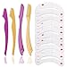 RUIMIO Eyebrow Shaper 4Pk & Eyebrow Stencil 9Pk