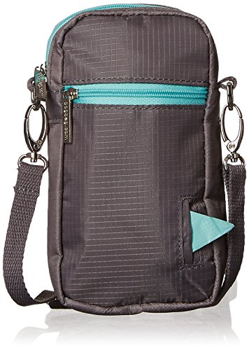 Doggie Walk Bags CB-Gray Gray Cross Body Plus One Sea Foam Tie Handle Refill Roll