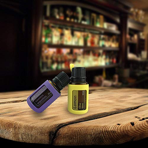 image for cheerfullus 6 Pack Essential Oil Roller Bottle Protector Silicone Slee