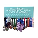 Race bib and Medal Display - Every Race is an