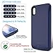 iPhone XS Max Battery Case, Wavypo 5000mAh Ultra Slim Extended Rechargeable Charger Case Portable Power Bank External Battery Pack Protective Charging Case For iPhone XS Max (6.5inch)-Blue