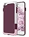 iPhone 6S Case, GOSHELL Hybrid Impact 3 Color Bumper Case Shock-Absorption Anti-Scratch Durable Rugged Protective Front Raised Lip Soft TPU & Hard PC Cover for Apple iPhone 6/6s(4.7-Inch) - Wine Red