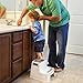 Dreambaby 2-Up Step Stool - Toddler Step Stool for Bathroom Sink and Kids Toilet Potty Training - Step Stool for Toddlers with Non-Slip Base and Carry Handles - Supports up to 175lbs Weight Capacity