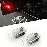 Karono(TM) 2pcs Car Door LED Logo Laser Courtesy Emblem Shadow Welcome Projector Lamp Light for Cadillac SRX XTS ATS CTS