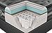 King Simmons Beautyrest Black Natasha Plush Pillow Top Mattress Set with Regular Foundation