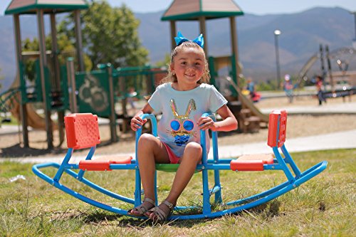 SLIDEWHIZZER ROCKING HIGH CHAIR SEESAW INDOOR, OUTDOOR PLAY - BABY, TODDLER, BOYS, GIRLS, KID, YOUTH RIDE ON TOY - LIVING ROOM, LAWN, BACKYARD, PLAYGROUND - AGES 4- 8 TEETER TOTTER - GIFTS - Thumbnail 2
