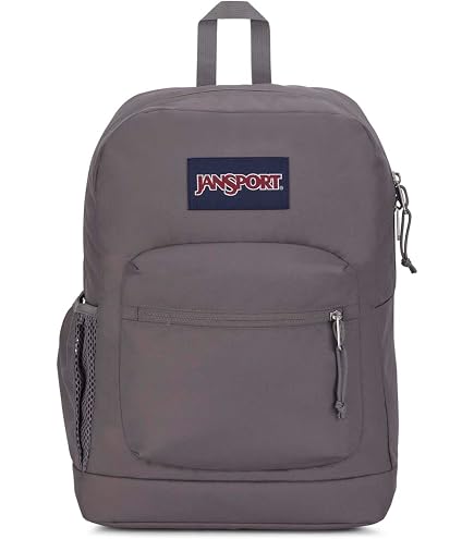 JanSport Unisex Cross Town Graphite Grey Polyester Backpack