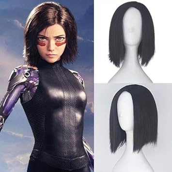 Amazon Com Ivy Hair Alita Battle Angel Alita Cosplay Wigs Short