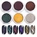 Cat Eye Powder,6 Colors DANCINGNAIL 3D Nail Art Manicure Decoration DIY Nail decoration 1g/Box