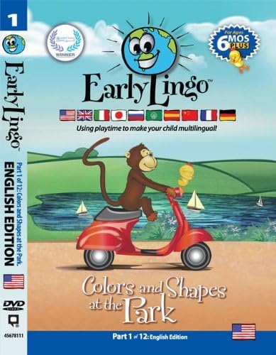 Early Lingo Colors and Shapes at The Park DVD (Part 1 English) by Early Lingo