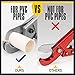 HORUSDY PEX Pipe Cutters for Cutting 1/8