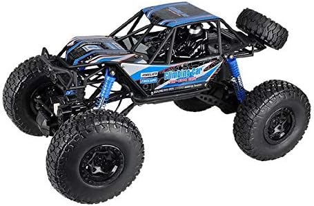 MHCYKJ Large Remote Control Car 4WD Off Road Vehicle High Speed Climbing Car Drift Car Racing Three Motor Powerful RC Car Toy,Blue