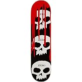 Zero 3 Skull Blood Skateboard Deck - 7.75"