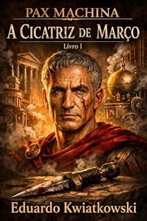 Livro PAX MACHINA Livro I: A Cicatriz de Março: Quando César sobrevive, a História deixa de seguir o seu caminho. (Pax Machina: A Roma Meritocrática 1)