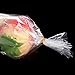 Miraclekoo 400 PCS Cellophane Treat Bags 4x6 Inch Christmas Gift Bag Clear Cello Treat Bags with 400 Twist Ties for Wedding Cookie Gift Candy Bakery Supply,1.4mil