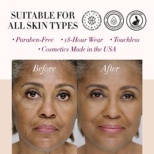 Luminess Breeze Duo Airbrush Makeup System, Deep Coverage 9Piece Kit includes 2x Silk