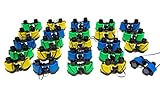 24 Binoculars For Kids - Colorful Assortment Of Kids Binoculars Great For Safari Party Supplies - Fun Toy Binoculars For Outside Nature Toys, Classrooms, Sightseeing, Birdwatching, Pretend Play