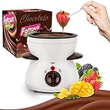 OFFKITSLY Fondue Pot Set, Mini Electric Fondue Pot