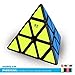 Unplugkid QiYi MoFangGe Classic Speed Cube Set - Certified QiYi WCA Quality Competition Speed Cube Bundle | 1x3 Floppy Spinner Pyraminx Pyramid 3x3 Thunderclap 2x2 Qidi | 4 Cube Bags, Strategy Guide