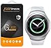 Supershieldz (3 Pack) Designed for Samsung Gear S2 and Gear S2 Classic (3G, 4G Connectivity Model Only) Tempered Glass Screen Protector, Anti Scratch, Bubble Free