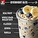 Quaker Overnight Oats, Blueberry Banana & Vanilla Bliss, Breakfast Cereal, Pack of 12