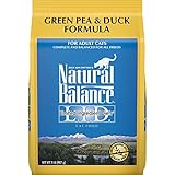 Natural Balance L.I.D. Limited Ingredient Diets Green Pea & Duck Formula Dry Cat Food, 2-Pound