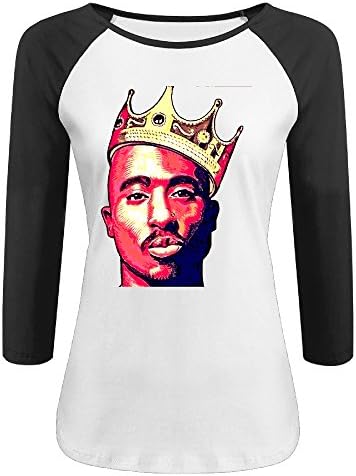 Ladies 2pac Tupac Shakur Maxresdefault Half Sleeve Design T Shirt Fitted Shirts