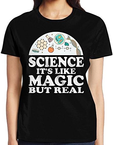 Science It's Like Magic But Real Summer Stylish Women's Short Sleeve Shirt