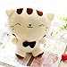 [Cute Kitty Kawaii Toy] Stuffed Toy Animal Soft Simulation Lovely Plush Doll (White)