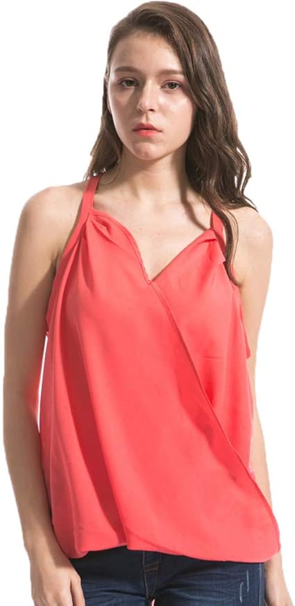 wrap front pleated cami dress