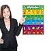 Palace Learning 10 Laminated Toddler Educational Posters - ABC - Alphabet, Numbers 1-10, Shapes, Colors, Numbers 1-100, Days of The Week, Months of The Year, Birthday (18 x 24)