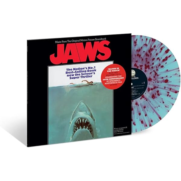 Amazon.com: JAWS (50th Anniversary) Vinyl, John Williams
