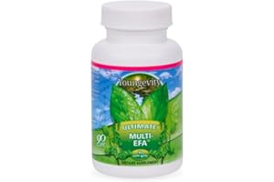 Youngevity Ultimate Multi-EFA™ - Plant Based EFA Supplement - Vegan - Vegetarian - No Fish - Small Softgel for Adults and Children - LA, GLA, Evening Primrose - (90 Softgels)