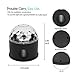 Led Sound Activated Party Lighs Disco Ball DJ Strobe Club Lamp 9 Colors Lighting with Bluetooth Speaker Usb Charging Remote Control for Christmas Home Room Dance Parties Birthday DJ Bar Wedding Show