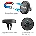 Magnetic Car Phone Mount, iVoler Air Vent Universal Car Phone Holder for iPhone 8 7 6 6S Plus, Galaxy S9 S8 Plus S7/S7 Edge/S6/S6 Edge,LG G5,Nexus 6P 5X, Note 8, LG G4 & Most Cell Phones, Mini Tablet
