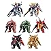 Bandai Shokugan Gundam Converge #9 Action Figure, Pack of 10