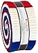 Robert Kaufman Kona Cotton Solids Patriotic Roll Up 2.5