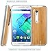 Moto X Pure Edition Case, i-Blason [Scratch Resistant] Halo Series Hybrid Clear Case / Cover with TPU Bumper for Motorola Moto X Style / Pure Edition 2015 Release (Clear)