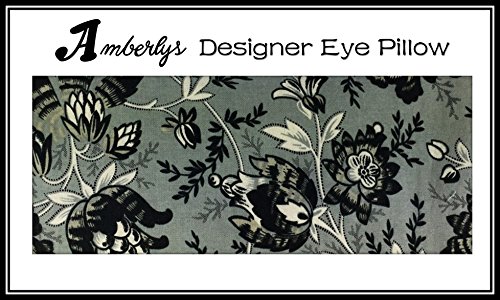 Amberly Lavender Yoga & Mediation Eye Pillow for Relaxing Insomonia Relief (Individual Eye Pillow, Design 14)