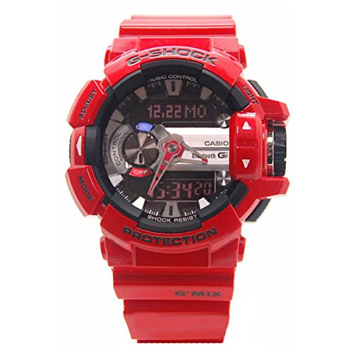 Casio G-Shock GBA400-4A Classic Series Stylish Watch - Red/Black / One Size