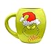 Vandor Dr. Seuss Grinchmas Naughty and Nice 18 oz. Oval Ceramic Mug
