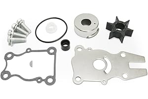 Full Power Plus 40HP 50HP 60HP Outboard Water Pump Repair Kit Impeller Replacement 63D-W0078-01 Sierra 18-3434