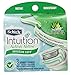 NEW Schick 100% Genuine Naturals Sensitive Care Razor Refill, 12-Count