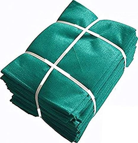 Shade Net 50% Uv Stabilized Garden Netting House Agro, 30 Sq. M (Green, 10 x 32 Ft)