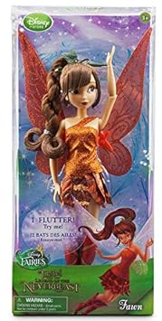 Disney - Fawn Puppe mit flatternden Flügeln - ca. 27cm - Tinkerbell