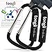 The BETTER XL Stroller Hook Set By Toogli. Two Great Organizer Baby Accessories for Any Mommy or Daddy. Hangs Diaper/Shopping Bags, Purses and More. Clip Even Fits Uppababy Vista and Uppababy Cruz.