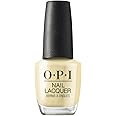 OPI Nail Lacquer Nail Polish | Opaque Orange & Yellow Shimmer Chip Resistant Nail Polish | Vegan, Fast Drying, Streak Free