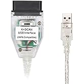 CTobd K+CAN K+DCAN USB Interface Cable Compatible with Inpa Cable BMW Switch FT232RL for BMW E-Series OBD2 Scanner Diagnostic Tool Code Reader Car Ediabas