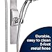 Waterpik Adjustable Height Magnetic Slide Bar Shower Head, Chrome, VSS-563MT